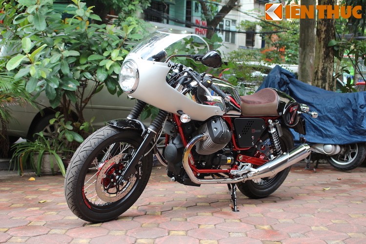 Ngam “hang hiem” Moto Guzzi V7 Racer Record tai Ha Noi-Hinh-2